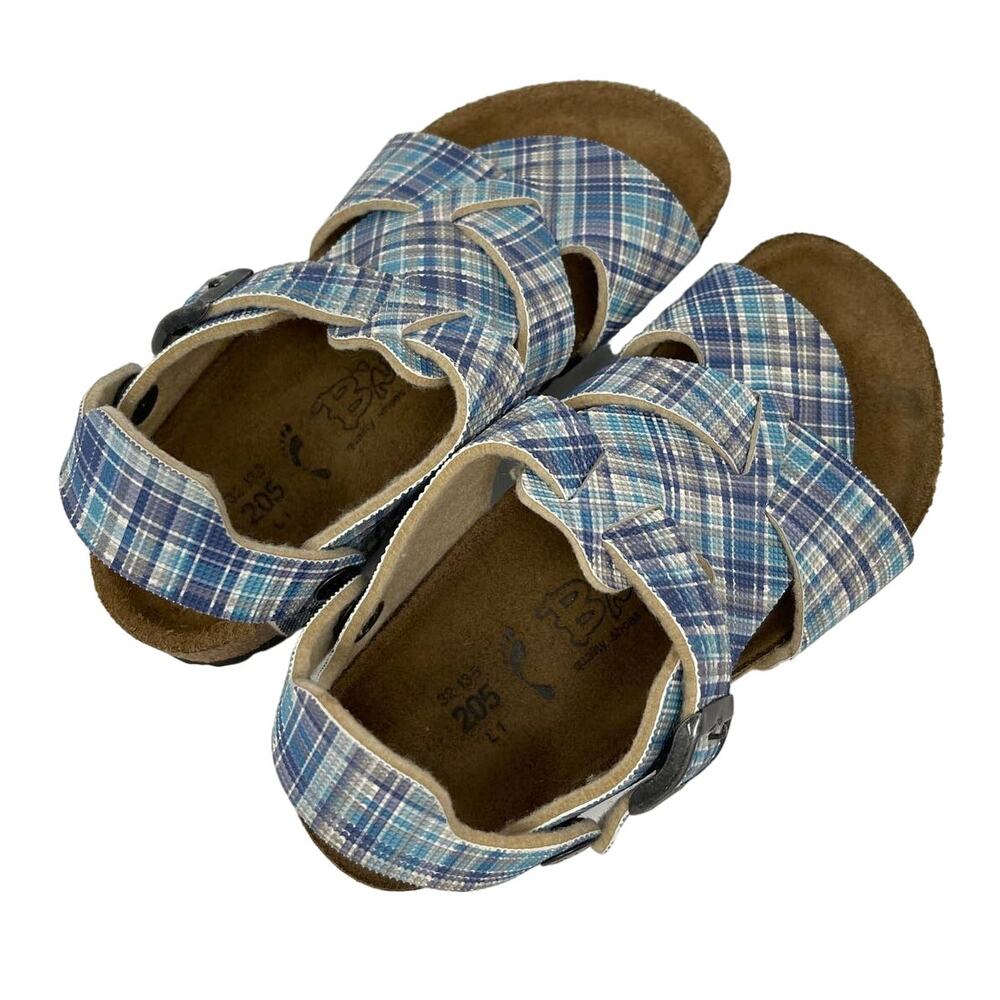 Birki's Jawa All Over Checks Navy Size 32 - Picture 3 of 7